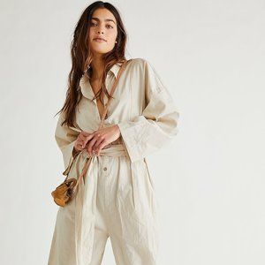 Free People Cameron Shirt One Piece